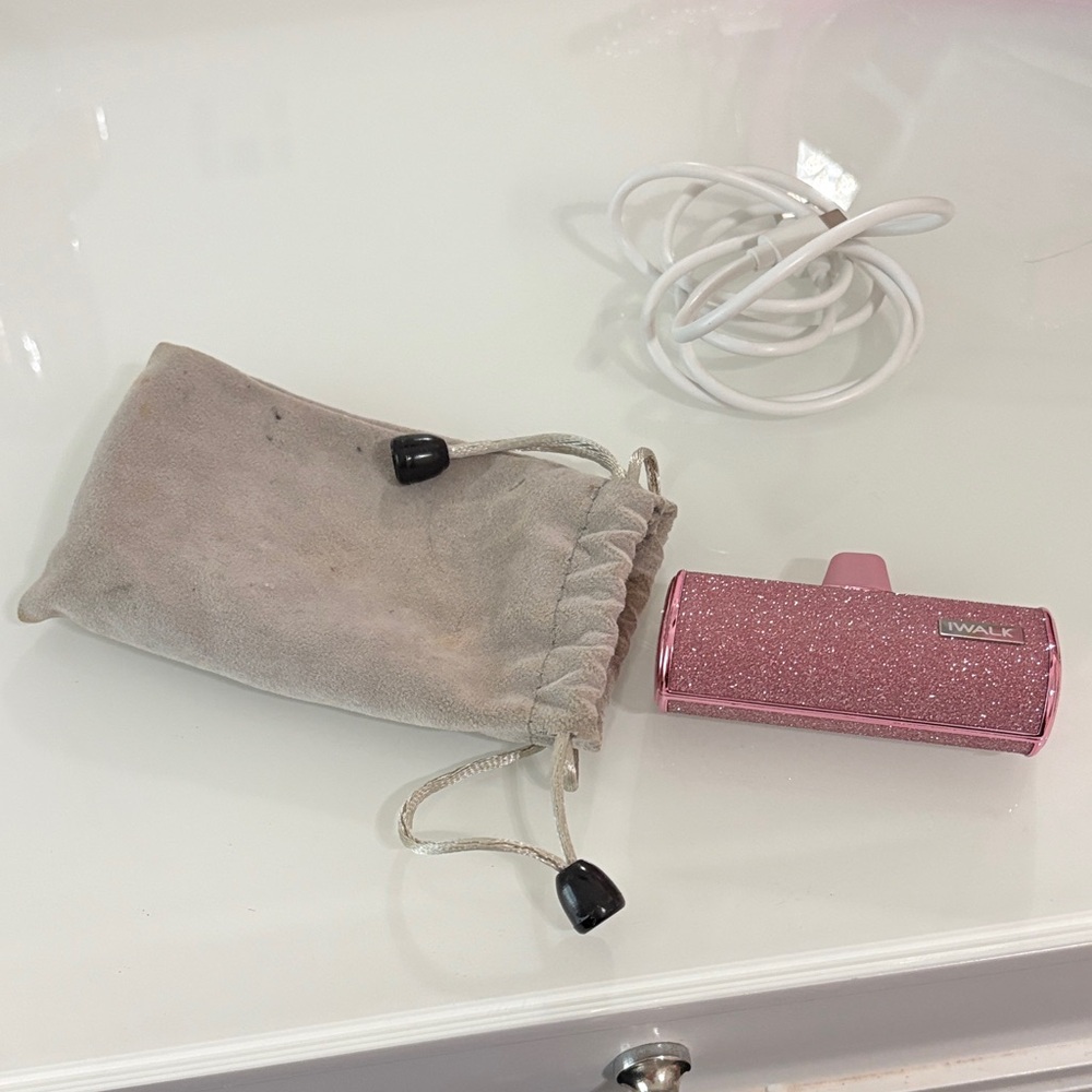 Pink Portable Charger